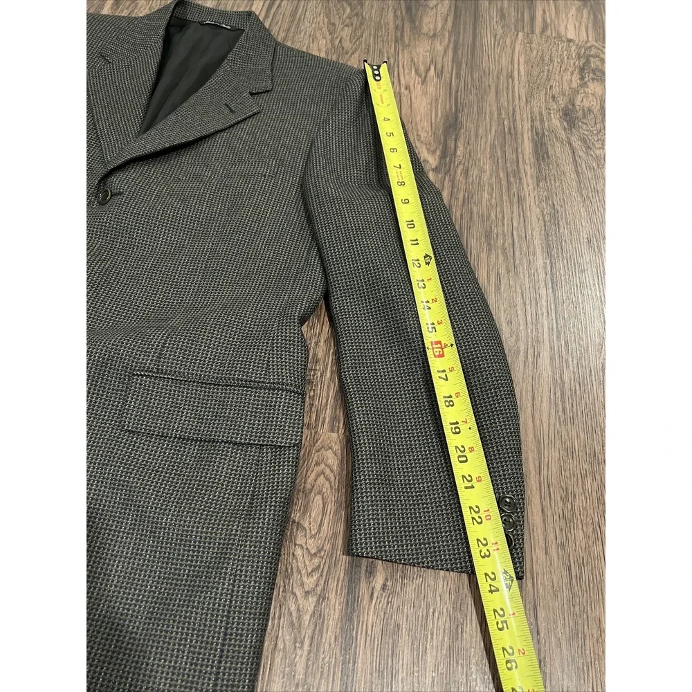 Canali Proposta Mens Brown Italy Wool Blazer Sport Coat Size 50R EUC